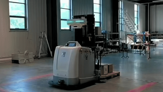 尼普敦机器人首台UL认证型号产品下线发往北美客户